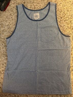 Trinity collective Men's Blue Tank Top